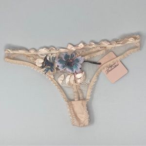 Agent Provocateur Julie Peach Multi Thong AP2 Small NWT
